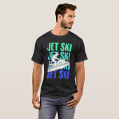 Jet Ski Jetski Boys Kinder Mannen T Shirt (Voorkant volledig)