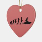 Jet Ski Jetskiing Water Sport Keramisch Ornament (Links)