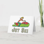 Jet Ski Kaart (Voorkant)