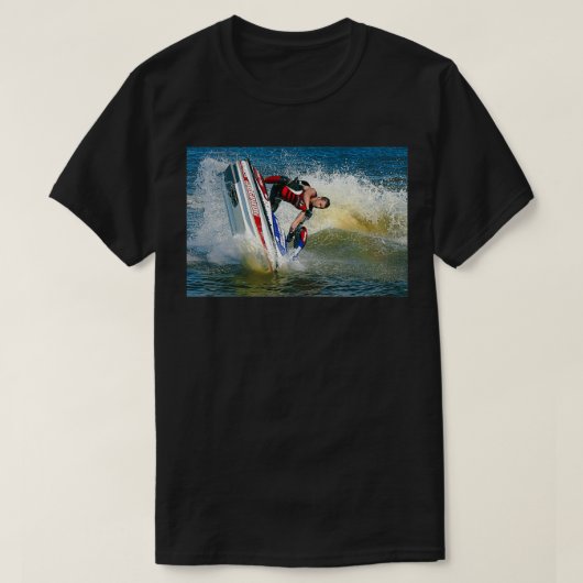 Jet Ski onderaan T-shirt (Design voorkant)