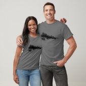 Jet ski op golf t-shirt (Unisex)