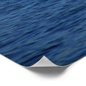 Jet Ski op het Poster van het meer (Hoek)