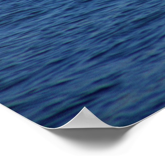 Jet Ski op het Poster van het meer (Hoek)