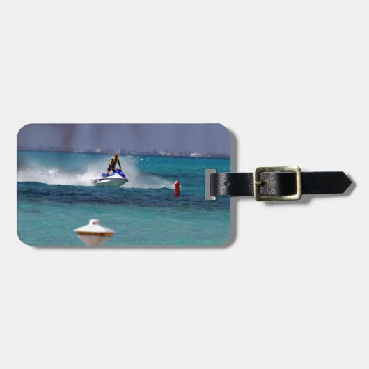 Jet Ski-paradijs Bagagelabel (Voorkant horizontaal)