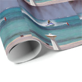 Jet Ski-paradijs Cadeaupapier (Rol Hoek)