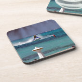 Jet Ski-paradijs Drankjes Onderzetter (Linkerzijde)