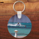 Jet Ski-paradijs Sleutelhanger (Voorkant)