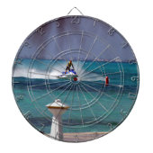 Jet Ski Paradise Dartbord (Voorkant)