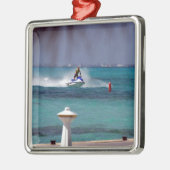 Jet Ski Paradise Metalen Ornament (Links)