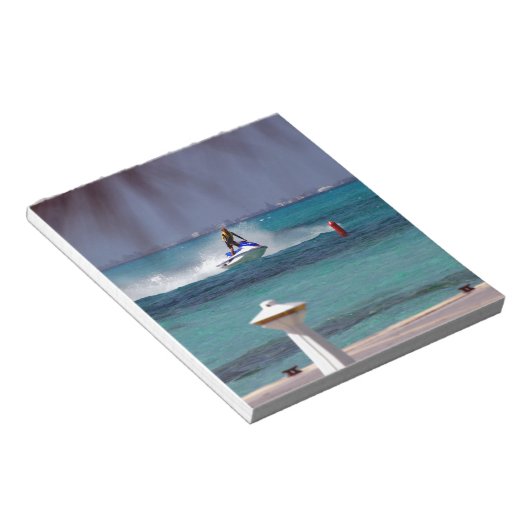 Jet Ski Paradise Notitieblok (Schuin)