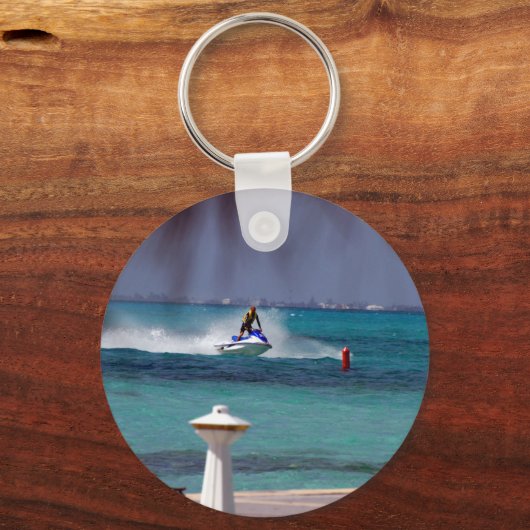 Jet Ski Paradise Sleutelhanger (Voorkant)