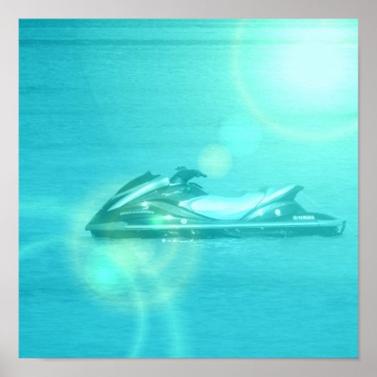 Jet Ski Poster (Voorkant)