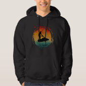 JET SKI RETRO SKIËN HOODIE (Voorkant)