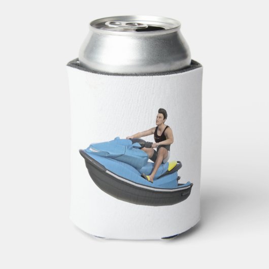 Jet Ski Rider Blikjeskoeler (Blikje Achterkant)