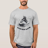 Jet Ski River Life T-shirt (Voorkant)