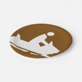 Jet Ski Sign Papieren Bordje (Gekanteld)