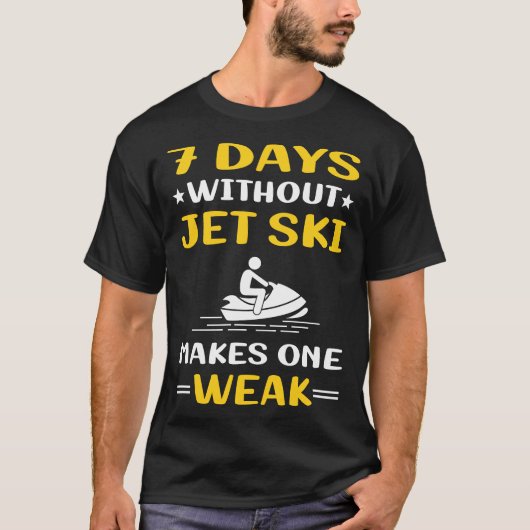Jet ski skiën waterscooter persoonlijke waterscoot t-shirt (Voorkant)