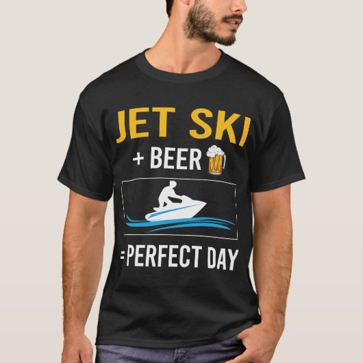 Jet ski skiën waterscooter persoonlijke waterscoot t-shirt (Voorkant)