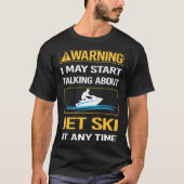 Jet ski skiën waterscooter persoonlijke waterscoot t-shirt (Voorkant)