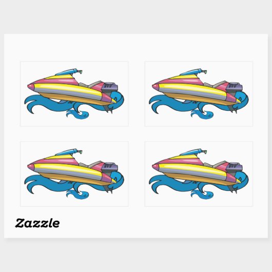 Jet Ski Stickers (Vel)