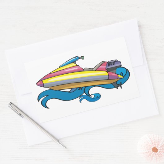 Jet Ski Stickers (Envelop)