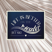 jet ski sup kano kajak boot briefkaart