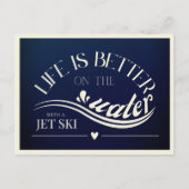  jet ski sup kano kajak boot briefkaart (Voorkant)