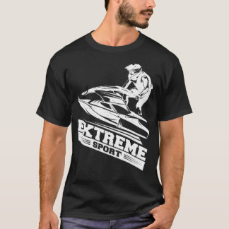 Jet Ski T Skier T-shirt Skiën Extreme sport shirt