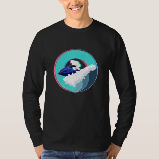 Jet Ski Water Sport Watersport T-shirt (Voorkant)
