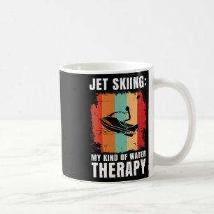 Jet skiën mijn soort watertherapie watersport je koffiemok