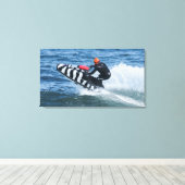 Jet Skiën Water Sport Canvas (Insitu (Houten vloer))