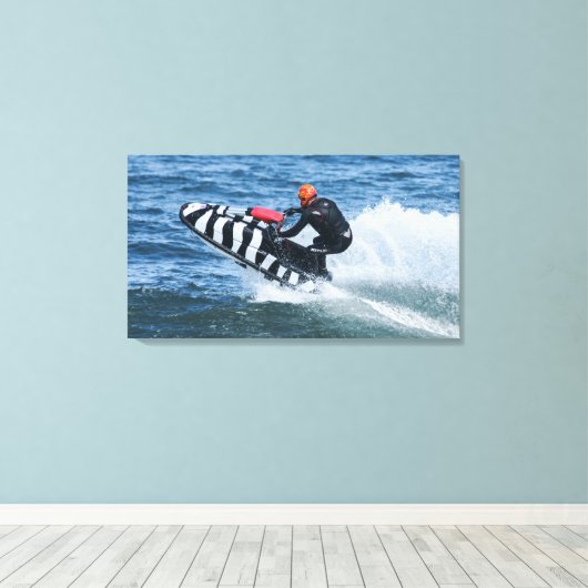 Jet Skiën Water Sport Canvas (Insitu (Houten vloer))