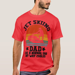 jet skiër cadeau idee  retro Jet skiën Pa L T-shirt