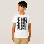 Jet Skier Parking only Jet Ski Jetski Jet Skiing T-shirt (Voorkant volledig)