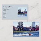 Jet Skiing by Colgate Clock Visitekaartje (Voorkant / Achterkant)