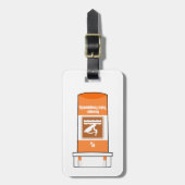 Jet Skiing is mijn geneesmiddel Bagagelabel (Voorkant verticaal)