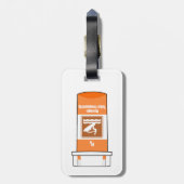 Jet Skiing is mijn geneesmiddel Bagagelabel (Achterkant verticaal)