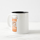 Jet Skiing is mijn geneesmiddel Tweekleurige Koffiemok (Voorkant links)