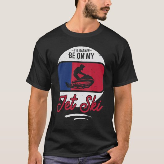  Jet Skiing Watersport staat op het spel T-shirt (Voorkant)