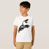 Jet ski's grote sprong t-shirt (Voorkant volledig)