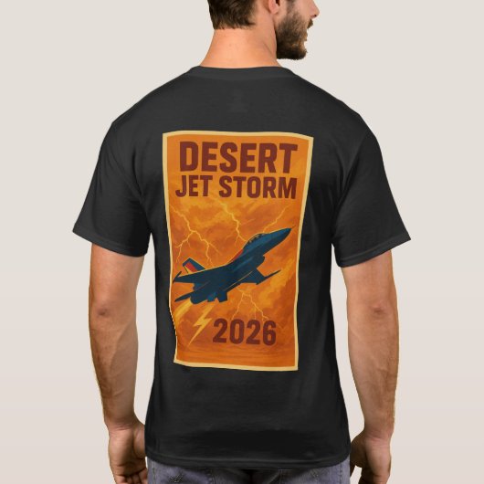 Jet storm 2026 t-shirt (Achterkant)