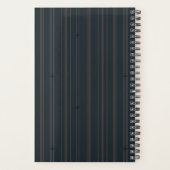 Jet Stream Strepen in Donker Marineblauw Planner (Achterkant)