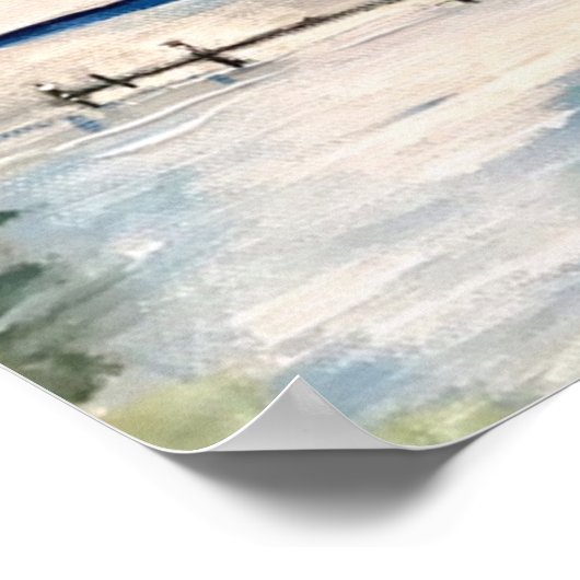 Jet X Dock, Kelley's Island Poster (Hoek)