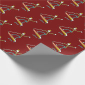 Jetboard Stickman Cadeaupapier (Hoek)