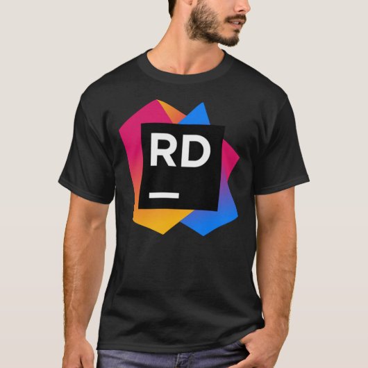 JetBrains Rider Icon Classic T-Shirt (Voorkant)