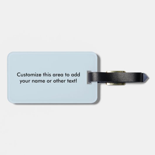 Jetlagged Comic | Ik kom met Bagagelabel voor baga (Achterkant horizontaal)