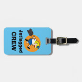 Jetlagged Crew Bagagelabel (Voorkant horizontaal)