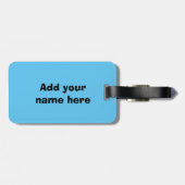 Jetlagged Crew Bagagelabel (Achterkant horizontaal)