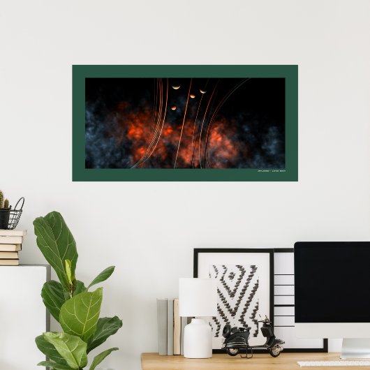 Jetlagged Poster (Thuiskantoor)