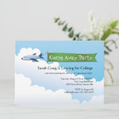 Jetliner Banner die de partij afwijst Kaart (Staand voorkant)